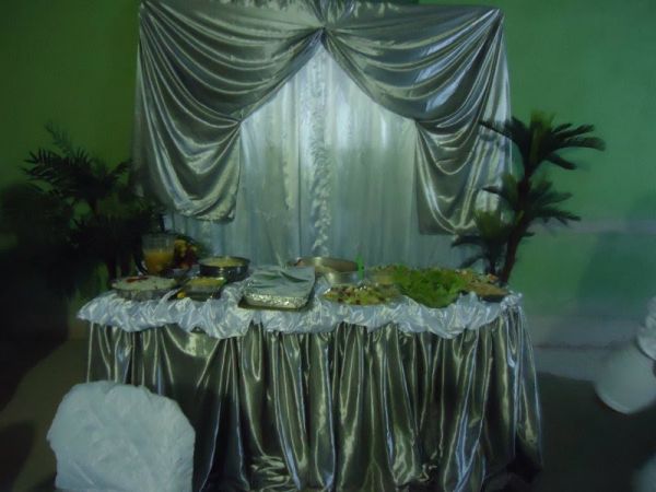 aluguel de decoração prata